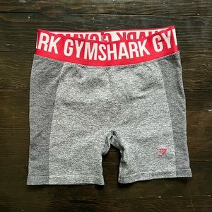 XSOLDX Gymshark Flex Shorts-Grey marl/red-Size small-brand new